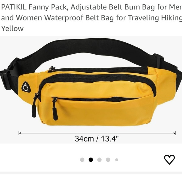 Yellow Waist Bag - Picture 8 of 15